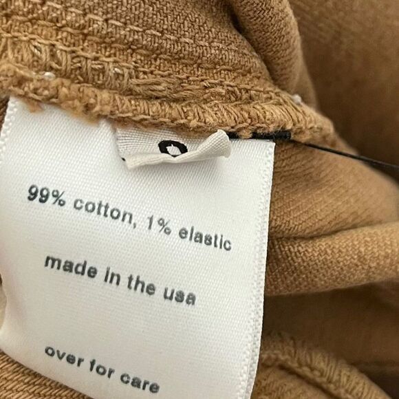 Rachel Comey Crossover Cropped Pants Brown Drop Crotch High Rise Women’s Size 0 - Picture 10 of 14